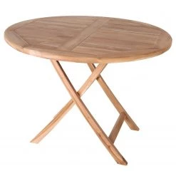 Naturoo Gartenklapptisch Oviedo II - Teakholz - Braun