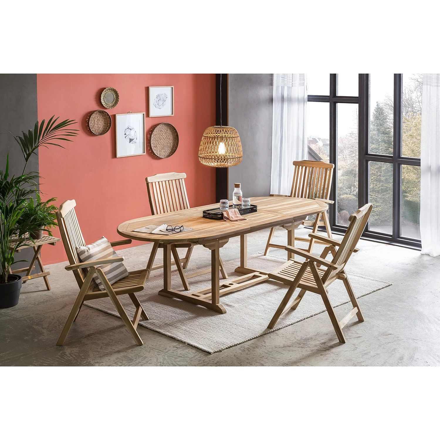 Ars Natura Klappstuhl San Pedro - Teakholz - Natur 5 Ars Natura Klappstuhl San Pedro - Teakholz - Natur – Bild 3