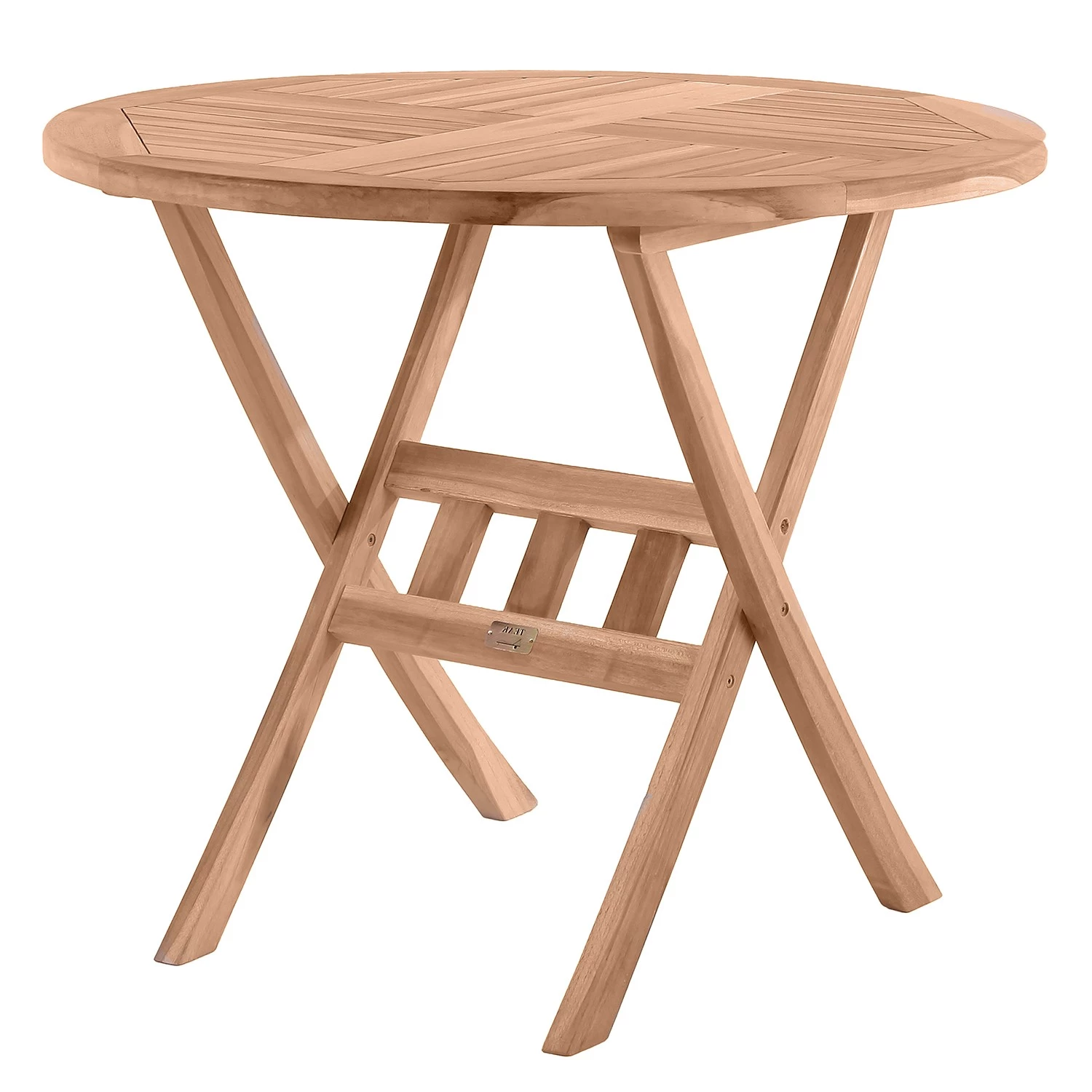 Ars Natura Balkontisch Rockport - Teakholz - Natur 3 Ars Natura Balkontisch Rockport - Teakholz - Natur