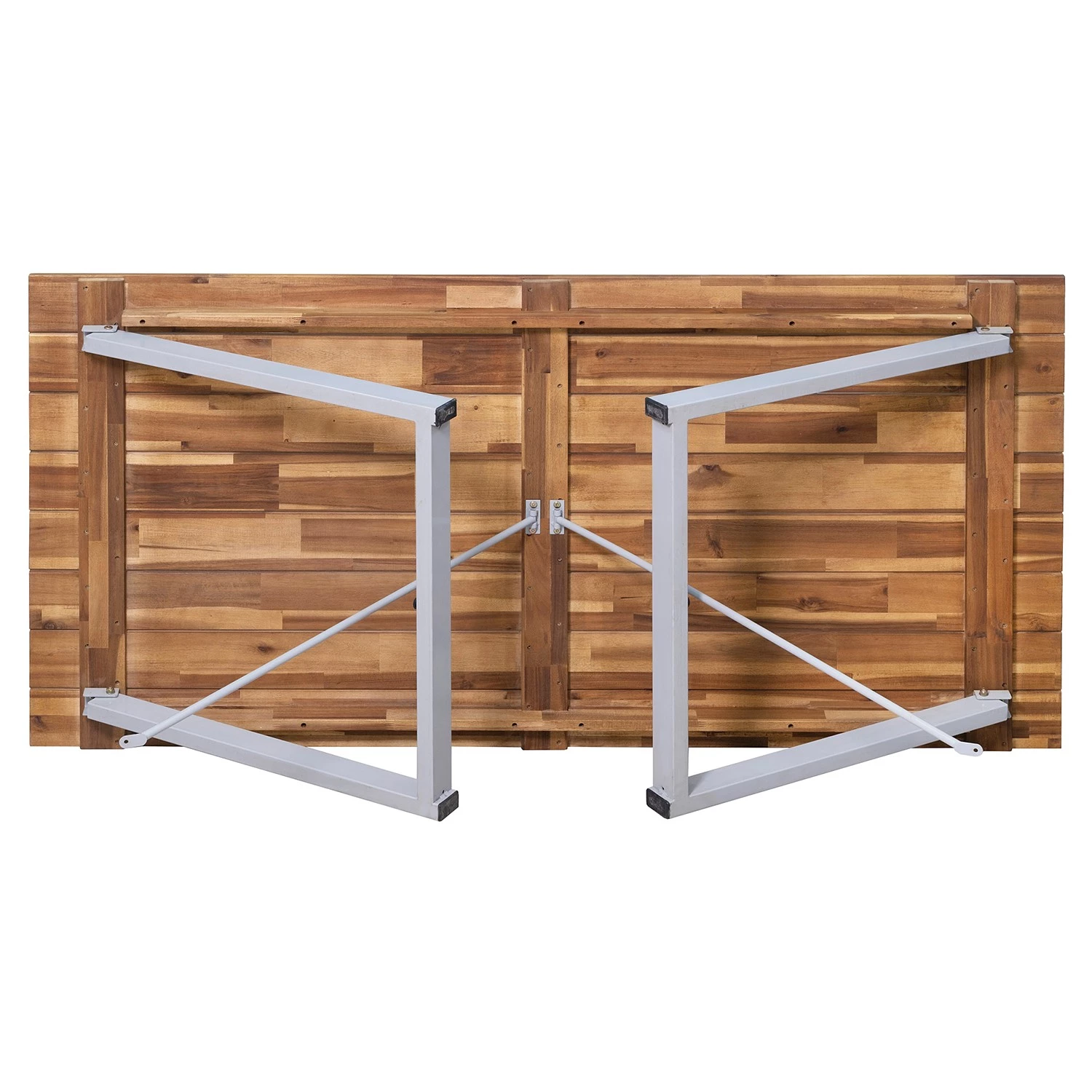 Ars manufacti Gartentisch Tabulam - Akazie / Stahl - Natur 8 Ars manufacti Gartentisch Tabulam - Akazie / Stahl - Natur – Bild 6