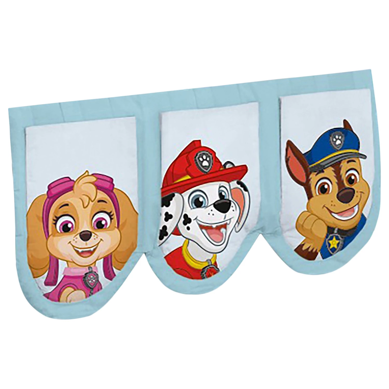 Betttaschen Lilokids Paw Patrol - Hellblau 3 Betttaschen Lilokids Paw Patrol - Hellblau