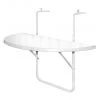 Siena Garden Balkonhängetisch Misilmeri - Kunststoff / Stahl - Weiß -Alle Jugendzimmermöbel Verkäufe balkonhaengetisch misilmeri kunststoff stahl weiss 4420628