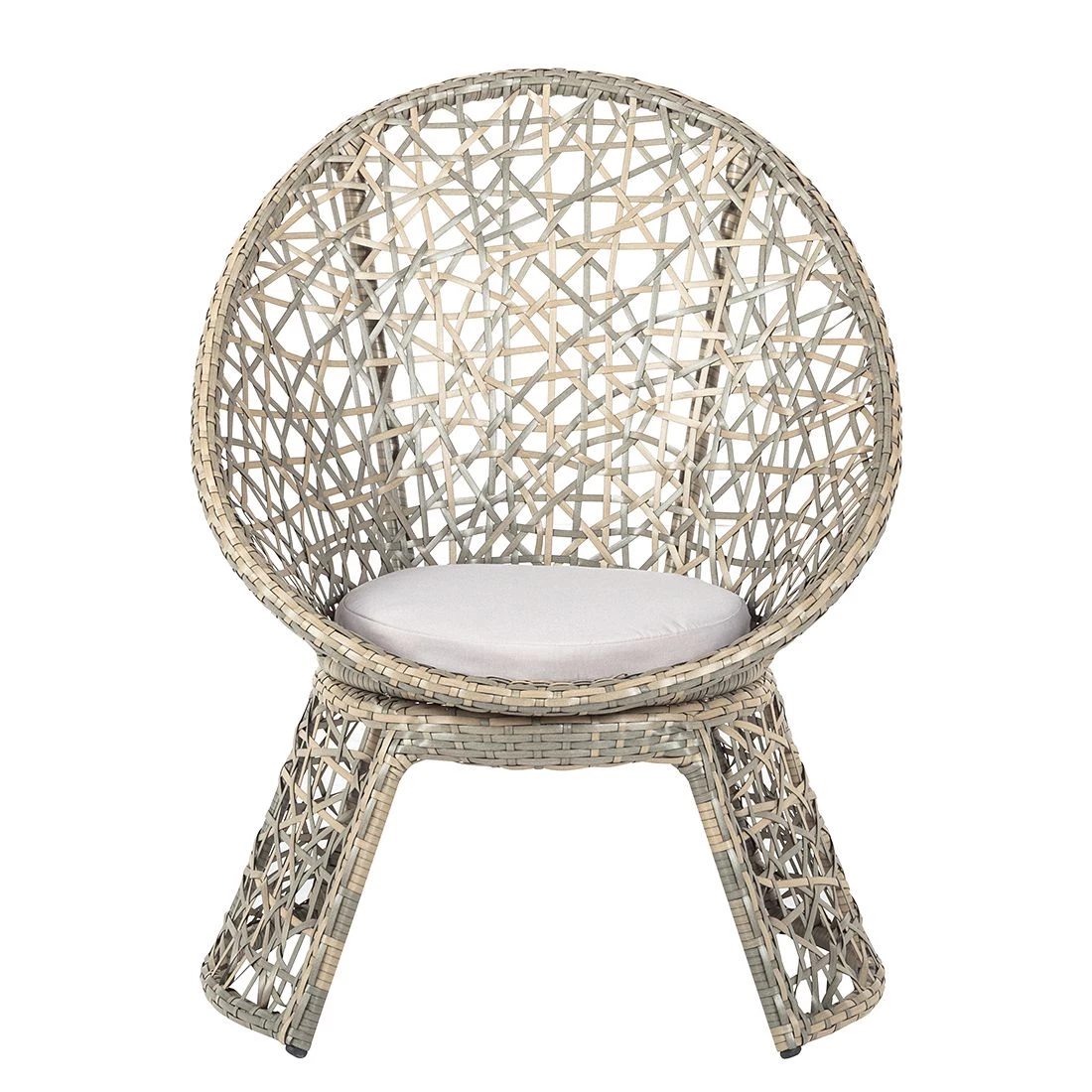 Jardi Balkonset Moosh (3-teilig) - Polyrattan - Anthrazit 9 Jardi Balkonset Moosh (3-teilig) - Polyrattan - Anthrazit – Bild 7