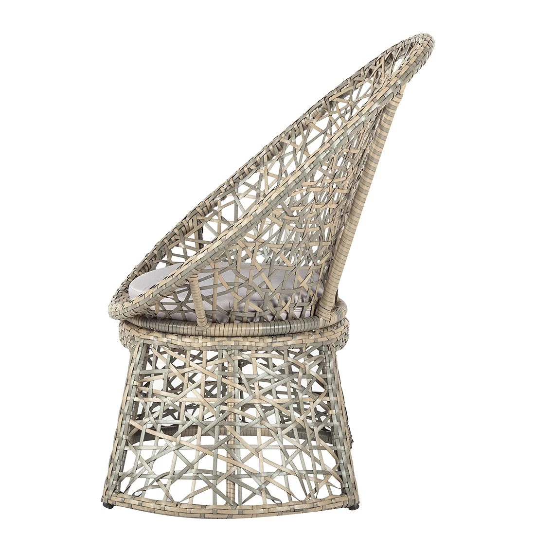 Jardi Balkonset Moosh (3-teilig) - Polyrattan - Anthrazit 10 Jardi Balkonset Moosh (3-teilig) - Polyrattan - Anthrazit – Bild 8