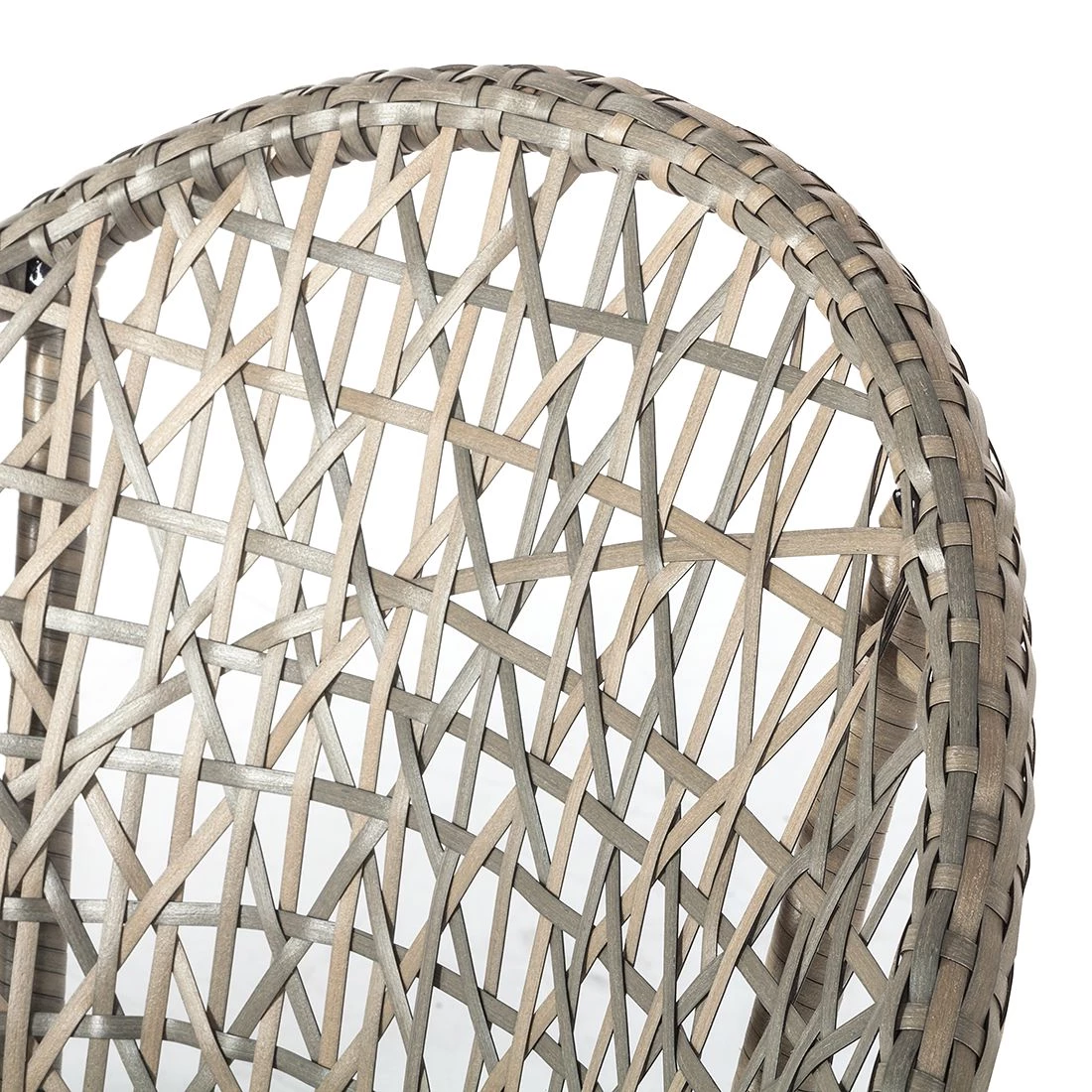 Jardi Balkonset Moosh (3-teilig) - Polyrattan - Anthrazit 12 Jardi Balkonset Moosh (3-teilig) - Polyrattan - Anthrazit – Bild 10