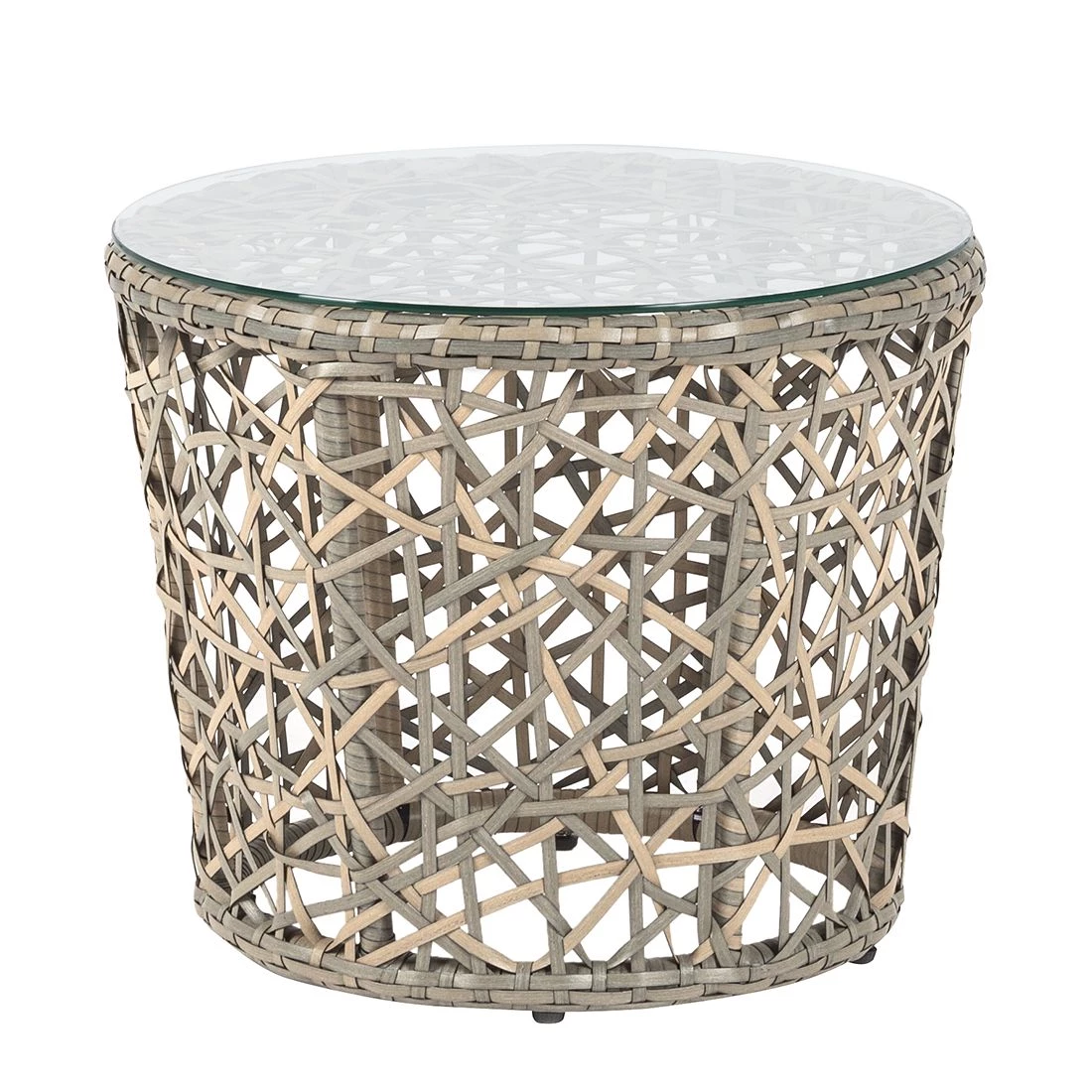 Jardi Balkonset Moosh (3-teilig) - Polyrattan - Anthrazit 15 Jardi Balkonset Moosh (3-teilig) - Polyrattan - Anthrazit – Bild 13