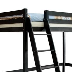 Ticaa Hochbett Matthias - Kiefer massiv - Anthrazit 7 Ticaa Hochbett Matthias - Kiefer massiv - Anthrazit -Alle Jugendzimmermöbel Verkäufe hochbett matthias kiefer massiv grau 310789