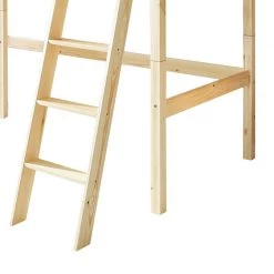 Ticaa Hochbett Matthias - Kiefer massiv - Natur -Alle Jugendzimmermöbel Verkäufe hochbett matthias kiefer massiv natur 310793