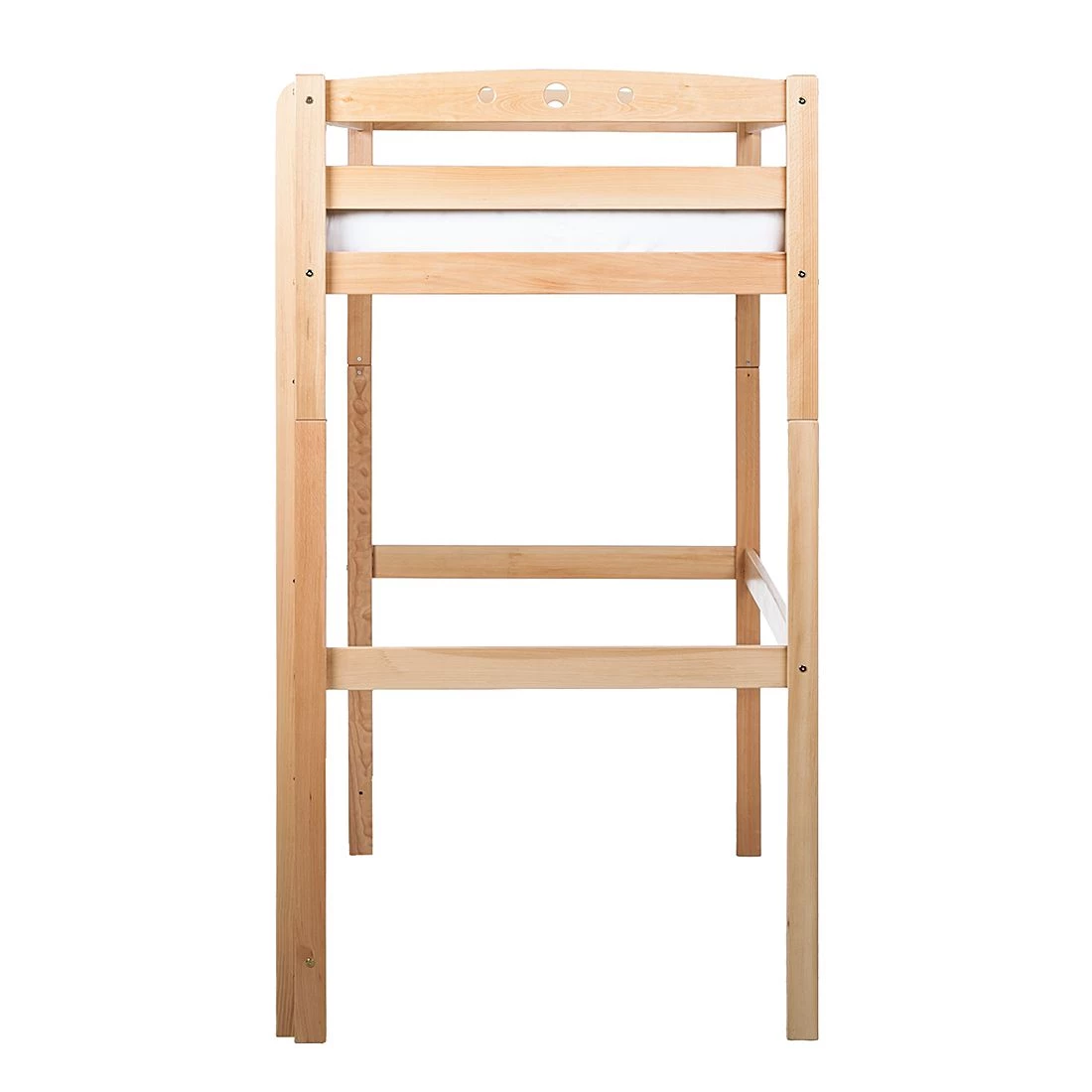 Ticaa Hochbett Tolly II - Buche massiv - Natur lackiert 5 Ticaa Hochbett Tolly II - Buche massiv - Natur lackiert – Bild 3