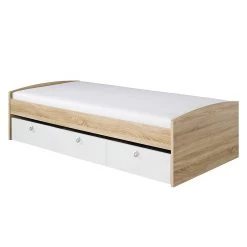 Rauch Blue Jugendzimmerkombination Point (4-teilig) - Eiche Sonoma Dekor/Alpinweiß -Alle Jugendzimmermöbel Verkäufe jugendzimmerkombination calma eiche sonoma 390199