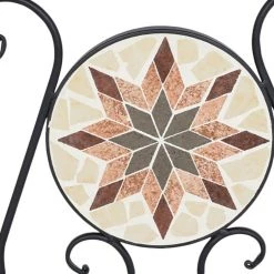 Siena Garden Klappstuhl Stella - Stahl/Mosaik - Schwarz/Bunt -Alle Jugendzimmermöbel Verkäufe klappstuhl stella stahl mosaik schwarz bunt 4325464