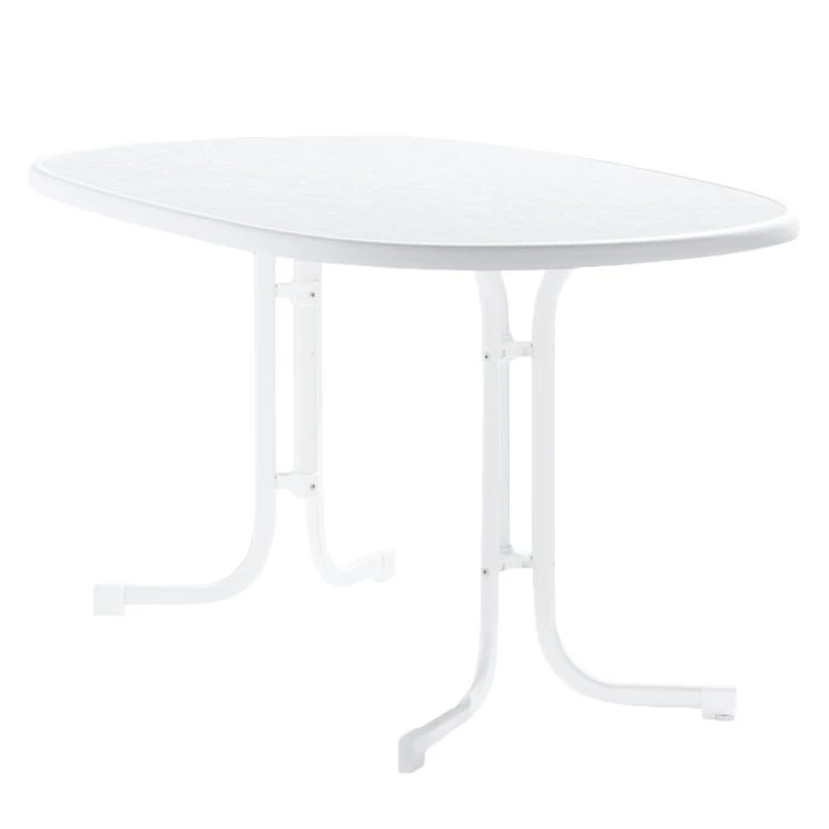 Sieger Klapptisch Houma V - Marmordekor/Weiß - Abgerundet 3 Sieger Klapptisch Houma V - Marmordekor/Weiß - Abgerundet