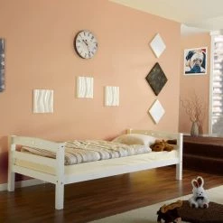 Ticaa Hochbett Tolly II - Buche massiv - Weiß lackiert -Alle Jugendzimmermöbel Verkäufe pingulina tolly ii hochbett weiss m pg jbt 0032 2