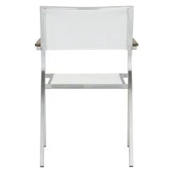 Jan Kurtz Gartenstuhl Lux - Geschliffen Edelstahl Geschliffen Weiß -Alle Jugendzimmermöbel Verkäufe stapelsessel lux geschliffen edelstahl geschliffen weiss 2788050