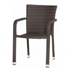 Siena Garden Gartenstuhl Minas I - Polyrattan - Marone