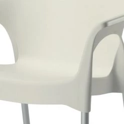 Best Freizeitmöbel Gartenstuhl Vegas I - Aluminium / Kunststoff - Silber / Cremeweiß -Alle Jugendzimmermöbel Verkäufe stapelstuhl vegas aluminium kunststoff silber elfenbein 1358332